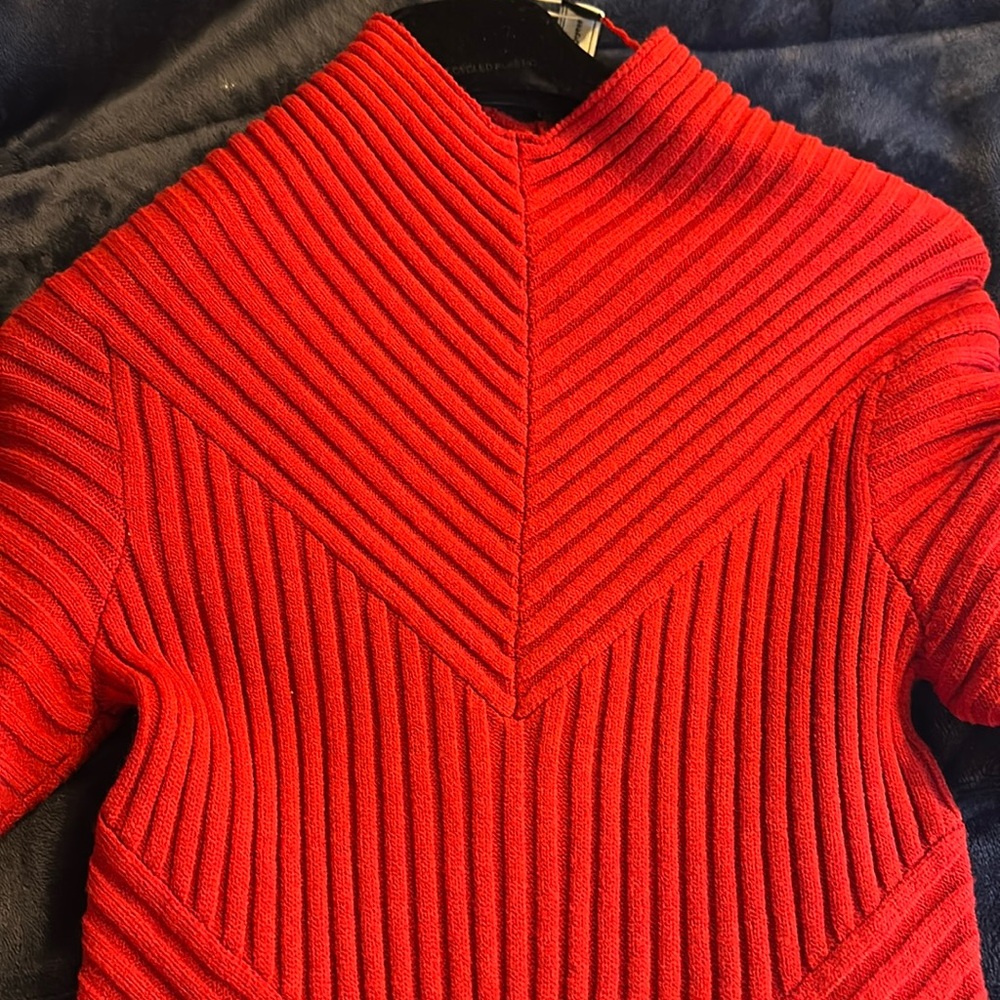 Formal
Red sweaters dress.